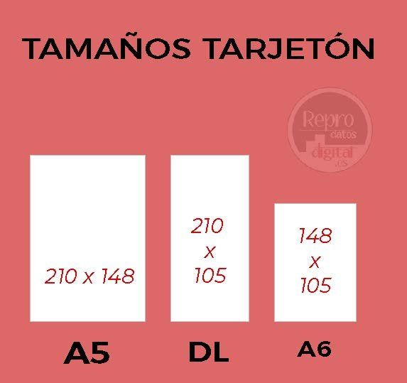 TAMAÑOS TARJETON