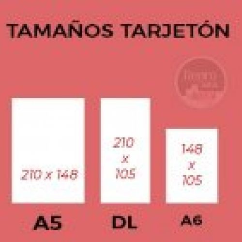 TAMAÑOS TARJETON
