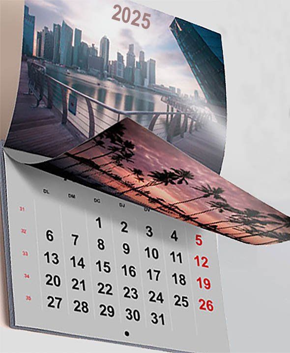 Calendario Revista A4