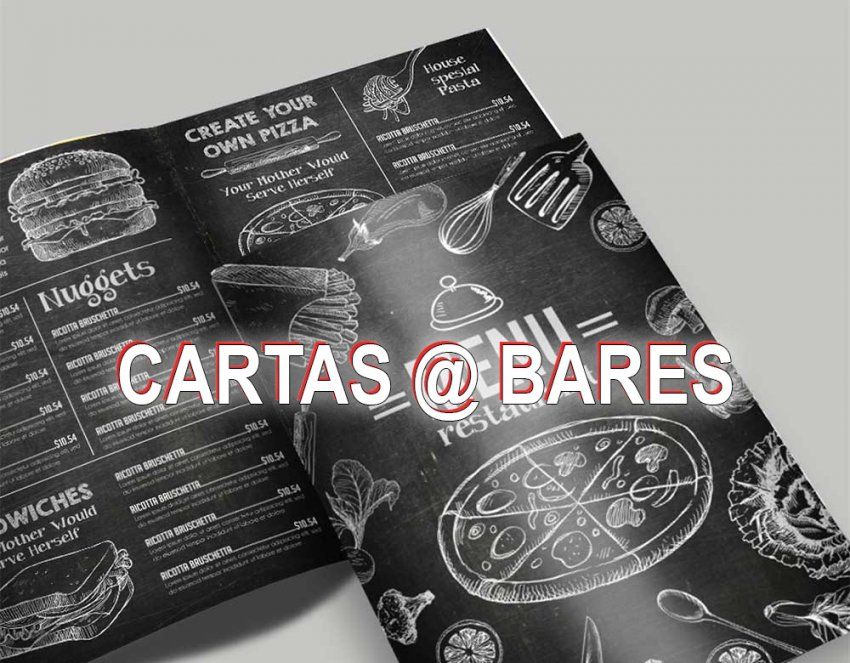 MENU CARTA PVC